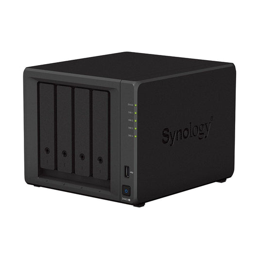 SYNOLOGY NAS TOWER 4BAY 2.5"/3.5" SSD/HDD SATA, 2xSSD NVME M.2 2280, AMD Ryzen R1600 dual-core 3.10
