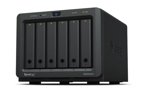 SYNOLOGY NAS TOWER 6BAY 2.5" SSD/HDD SATA, INTEL CELERON J3355 2CORE 2,0 GHz, 2GB DDR3L (UP TO 6GB), 2xGIGABIT, 2xUSB 3.0