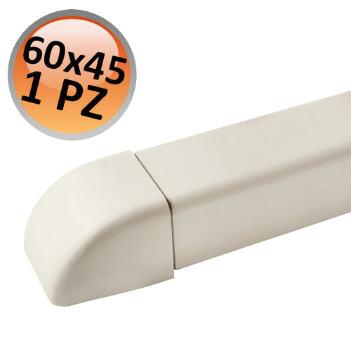 Tappo terminale per canalina 60x45mm - 1 PZ