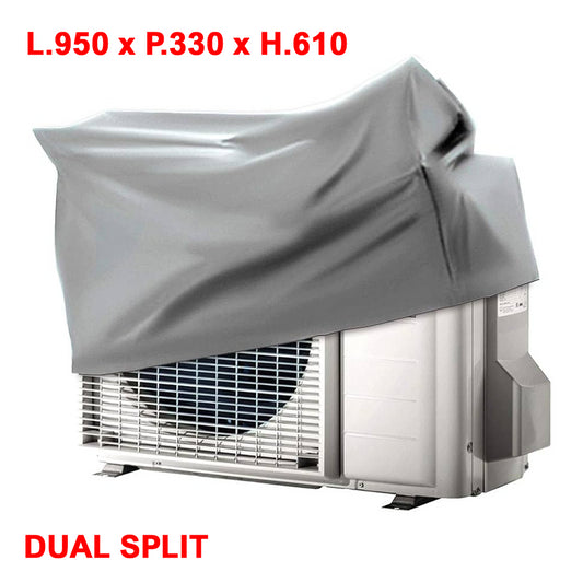 Telo cappottina copri climatizzatore dual split - L.950 x P.330 x H.610 mm