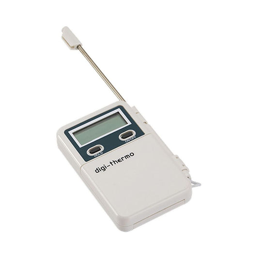 Termometro digitale con sonda - cavo 90cm - colore bianco