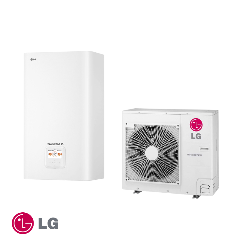 Heat pump LG Therma V Hydro box HN091MR.NK5 + HU071MR U44