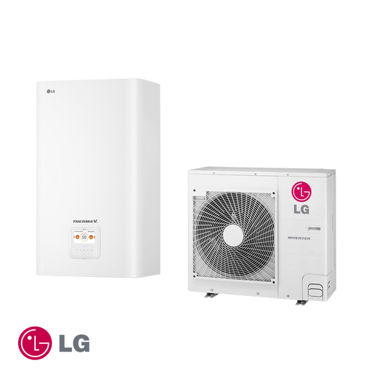 Heat pump LG Therma V Hydro box HN091MR.NK5 + HU091MR U44