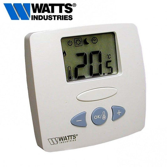 Termostato ambiente digitale WATTS WFHT LCD 230v