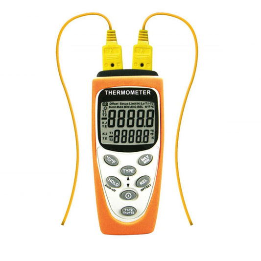 TM-82N - Termometro professionale digitale con doppia sonda a termocopia