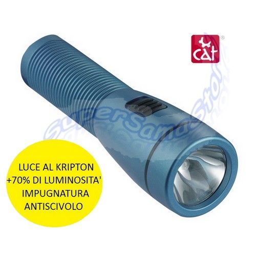 Torcia elettrica al krypton 193x56 (mm) CAT LK3305