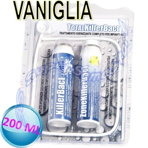 Total killer bact - igienizzante 200 ML VANIGLIA