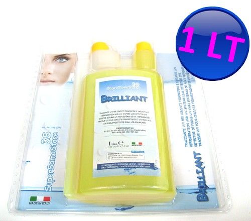 Tracciante U/V BRILLIANT fluorescente confezione da 1 LT