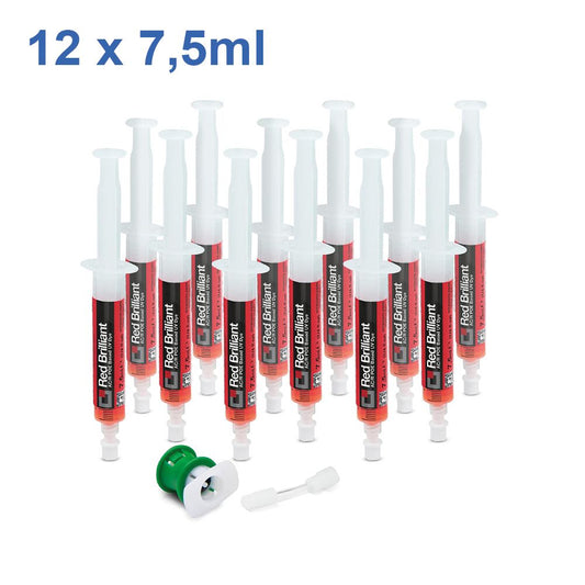 Tracciante U/V RED BRILLIANT 12x7,5 ML dosi per veicoli ibridi ed elettrici
