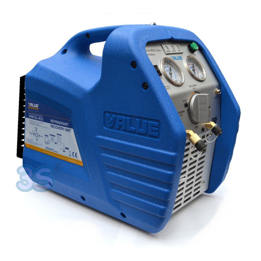 Mini refrigerant gas recovery unit - 3/4 HP with oil separator also suitable for R32 gas