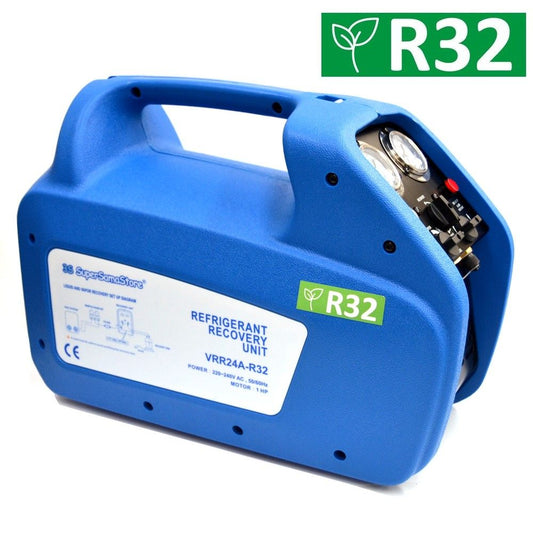 Refrigerant gas recovery unit - 1 HP also suitable for R32 R1234YF gas