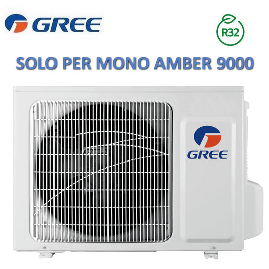 Unità esterna mono R32 AMBER Gree 9000 Btu split (GREE10041)