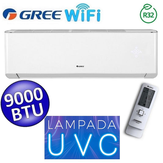Gree 9000 Btu split R32 AMBER PLUS WiFi indoor unit (GREE10179) UVC sterilization lamp