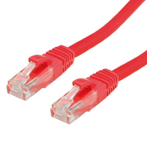 VALUE CAT 6 NETWORK CABLE, E, 3M, RED