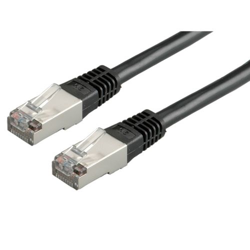 VALUE NETWORK CABLE S/FTP (PIMF) PATCH CORD, CAT.6 (CLASS E), BLACK, 2 M