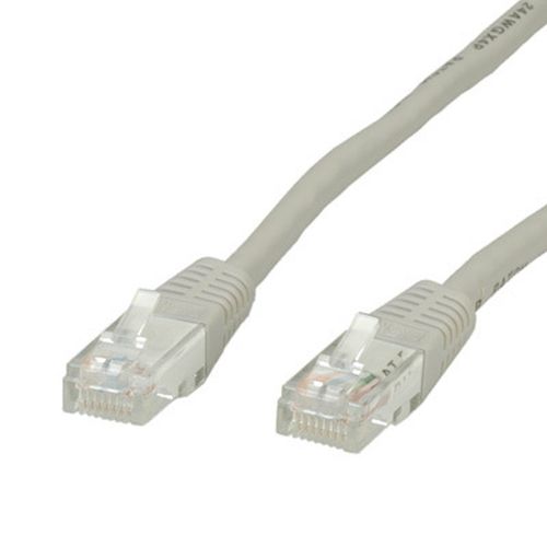 VALUE UTP PATCHCORD CAT.6/CLASS E NETWORK CABLE, GREY, 1M