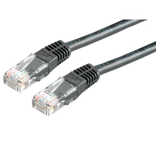 VALUE CABLE UTP PATCHCORD CAT 6, CLASS E, BLACK, 2M