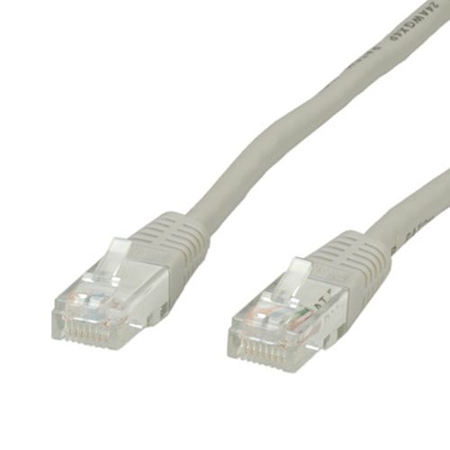 VALUE UTP PATCHCORD CAT.6 CLASS E CABLE, GRAY, 10M