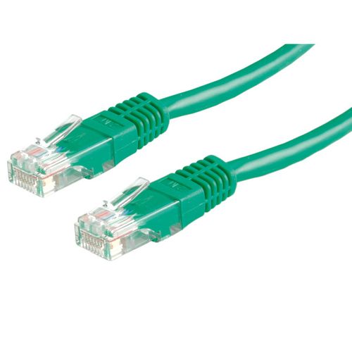 VALUE CABLE UTP PATCHCORD CAT.6 CLASS E GREEN 5M