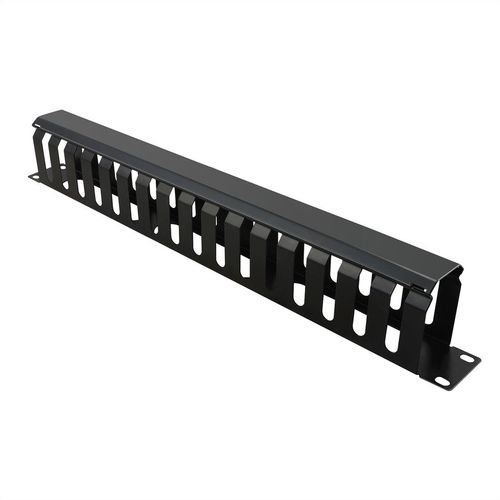 VALUE CABLE MANAGEMENT PLATE, 40X60MM, BLACK