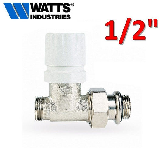 Valvola 1/2'' diritta attacco rame multistrato per calorifero termostatizzabile WATTS