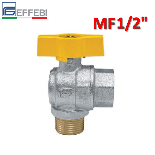VENUS gas ball valve male 1/2'' Female 1/2'' angle