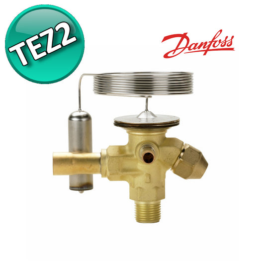 Valvola Danfoss termostatica d'espansione TEZ2-S ODS gas R407C - attacchi a saldare