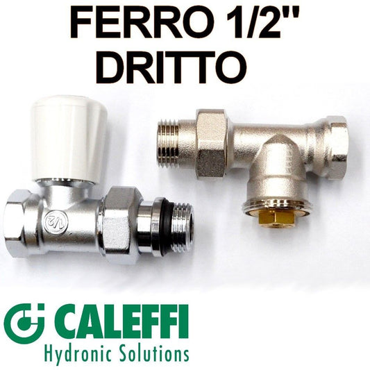 Straight iron connection holder valve 1/2