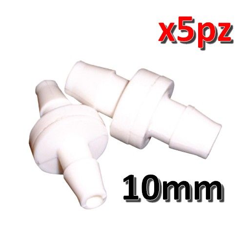 10 mm non-return valve for condensate pump vinyl pipe - pack of 5