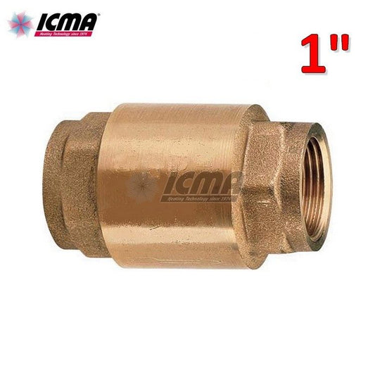 MONDIAL 1'' non-return valve with brass shutter