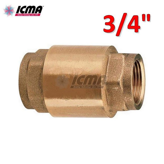MONDIAL 3/4'' non-return valve with brass shutter
