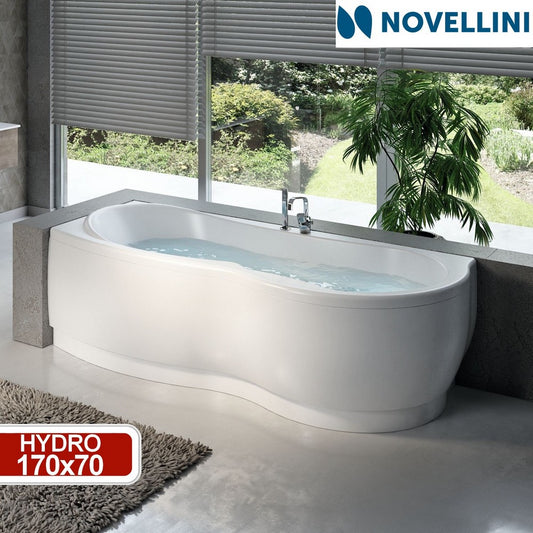 Novellini Venus 170x70 cm corner whirlpool tub
