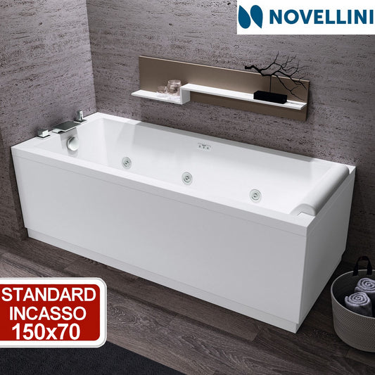 Novellini Calos 2.0 150x70 cm standard built-in bathtub