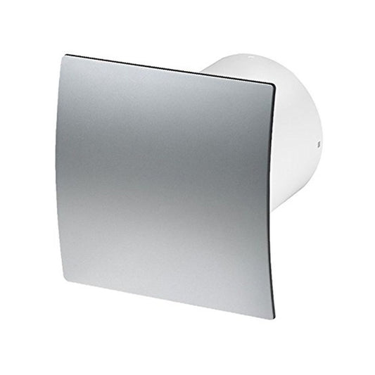 Ø 100mm domestic extractor fan - satin chrome faceplate