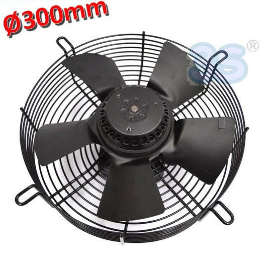 Axial extractor fan Ø 300 mm 90 W 220 v - with motor and grille