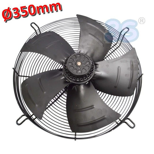 Axial extractor fan Ø 350 mm 135 W 220 v - with motor and grille