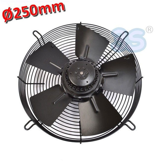 Axial fan Ø 250 mm 55 W 220 v - with motor and grille