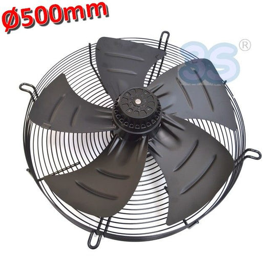 Axial fan Ø 500 mm 420 W 220 v - with motor and grille