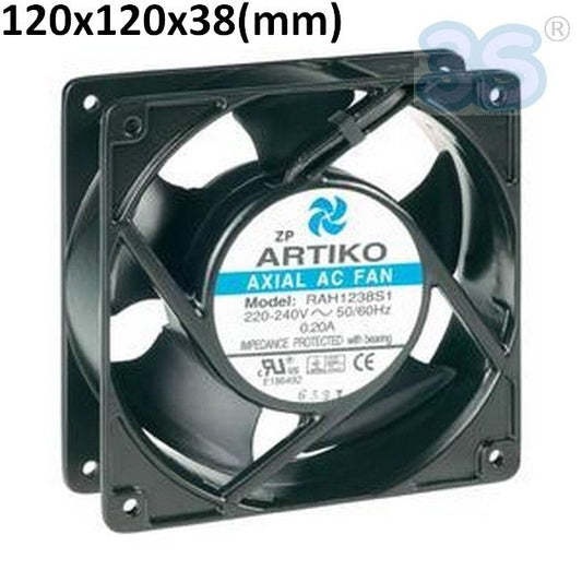 Axial cooling fan 120x120x38 mm 230V
