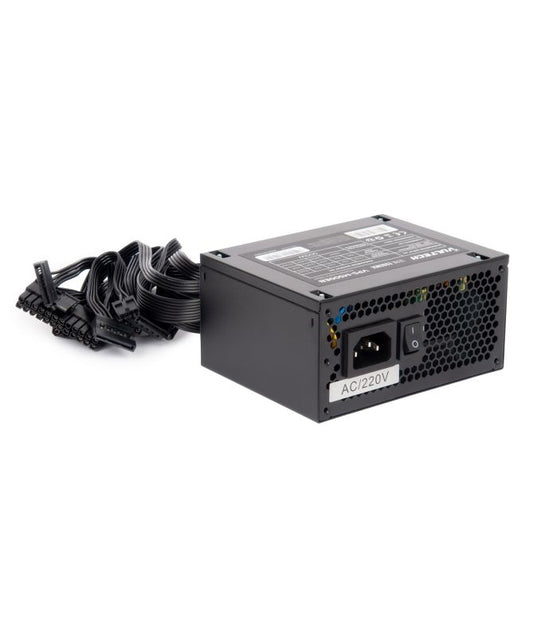 VULTECH ALIMENTATORE MICRO ATX, 500W VENTOLA TERMOREGOLATA, SERIE ESSENCE