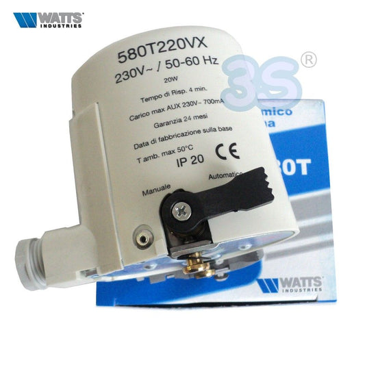 Watts Cazzaniga attuatore elettrotermico per valvola di zona 580T 220v