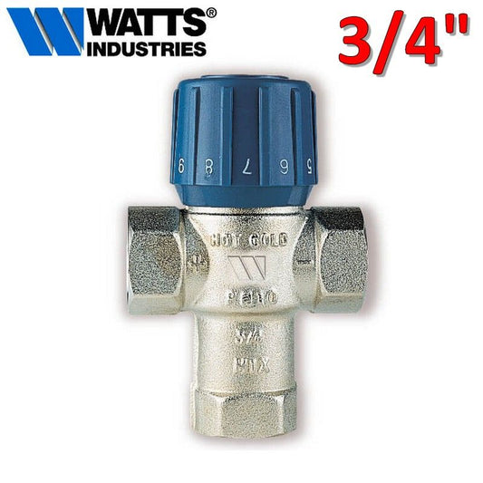 WATTS Valvola AQUAMIX 3/4 miscelatrice a 3 vie per impianti radianti riscaldamento
