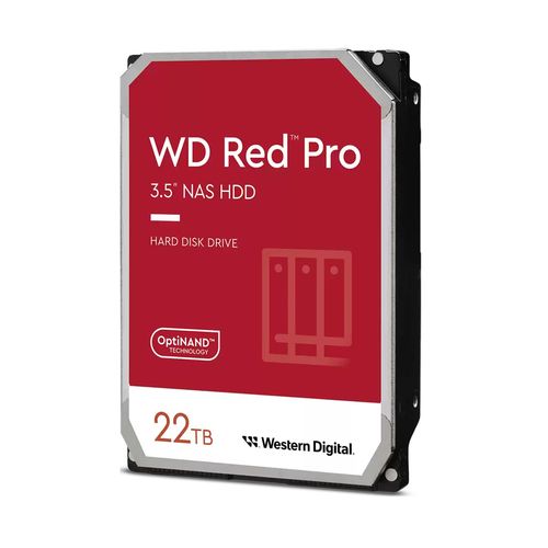 WD HDD RED PRO 22TB SATA 3 3.5 720RPM 512MB CACHE