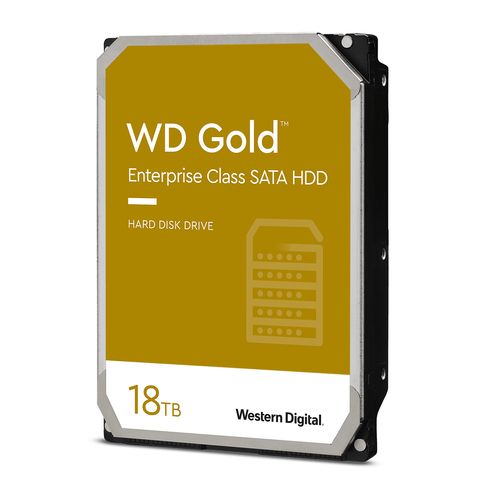 WESTERN DIGITAL HDD GOLD 18TB 3.5 SATA 7.2K CACHE 256MB