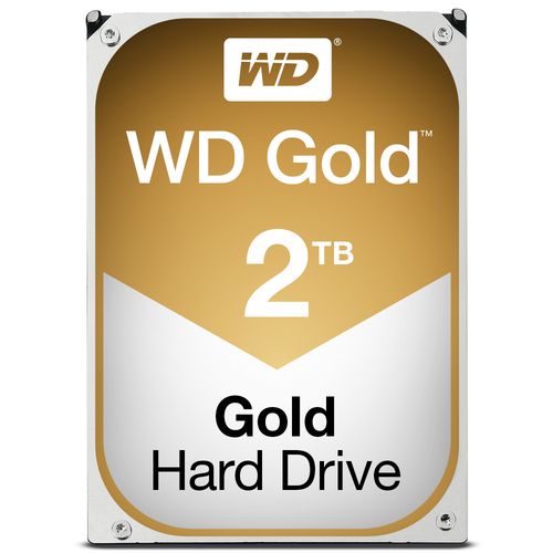 WESTERN DIGITAL HDD GOLD 2TB 3.5 7200RPM SATA 6GB/S 128MB CACHE
