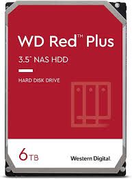 WESTERN DIGITAL HDD RED 6TB 3.5" 5.4K SATA 256MB CACHE ** REFURBISHED **