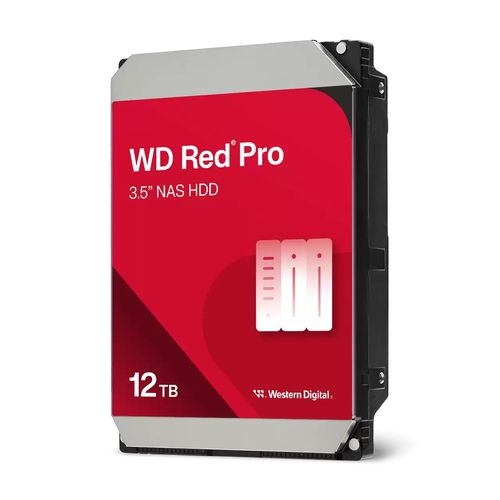 WESTERN DIGITAL HDD RED PRO 12TB 3.5 7200RPM SATA 6GB/S BUFFER 256MB