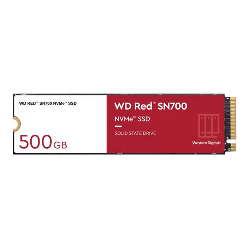 WESTERN DIGITAL INTERNAL SSD RED SN700 500GB M.2 2280 PCIE 3.0 X4 NVME