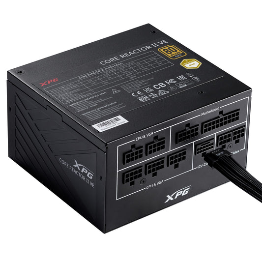 XPG COREREACTOR II VE 850W alimentatore per computer 24-pin ATX ATX Nero