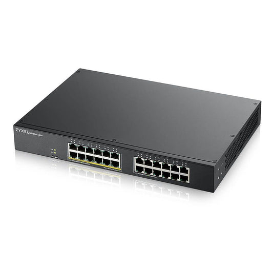 Zyxel GS1900-24EP Managed L2 Gigabit Ethernet (10/100/1000) Support Power over Ethernet (PoE) Black